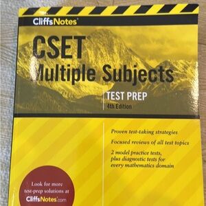 CSET multiple subject book